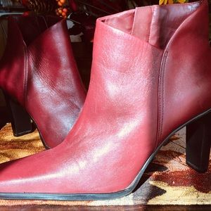 Bass Wine Ankle Boots Women’s 8M
